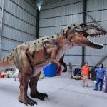 Mechanical Very Big  Walking Professional Robotic Realistic Dinosaur Costume for sale