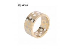 China Bronze Graphite Plugged Bushings PTFE Self Lube Bushings 500 Oiles supplier