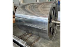 China High Hardness Mirror Polish Cooling Roller For Plate / Sheet / Film supplier