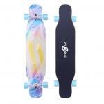 43inch Longboard Deck Skateboard Canadian Maple Wood Double Kick Concave for sale