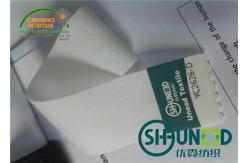 China Big Elastic Pants Waist New Style Waistband Interlining Material 140CM Width supplier