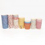 Food Grade Cupcake Paper Cups , Compostable Baking Cake Paper Case With Logo for sale