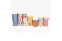 China Food Grade Cupcake Paper Cups , Compostable Baking Cake Paper Case With Logo supplier