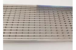 China 5mm thickness Linear Compact Bar Shower Grating SS 316 Stainless Steel bar grating supplier