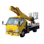 Isuzu Single Row Telescopic Arm High-altitude Operation Truck  Overhead-working-truck  	aerial Platform Truck for sale