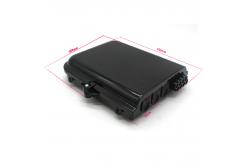 China Dual Chamber Drop Cable Distribution 1x8 Fiber Closure Box IP65 FTTA FTTH supplier