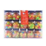 Lucky Bubblegum Chewing Gum / Colorful Crispy Chewing Candy Packed In Jar for sale