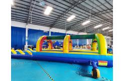 China OEM Swimming Pool Inflatable Slip And Slide Jumping Bouncer supplier