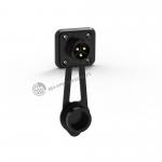 Stable 3 Pin Waterproof Connector Socket Male Connector Electrical CE Approved