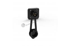 China Stable 3 Pin Waterproof Connector Socket Male Connector Electrical CE Approved supplier