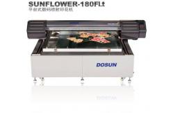 China High Precision Flatbed Digital Textile Printing Equipment 1800 mm × 1500 / 2000mm supplier