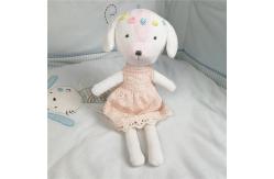 China OAINI ODM OEM Custom Toddlers Stuffed Elephant Rattle Cotton Plush Toy supplier