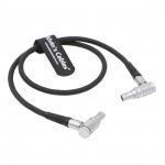 Right Angle Male 2 Pin To 2 Pin Arri Alexa Mini Audio Cable Teradek Bond for sale