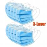 Antibacterial Disposable 3 Ply Face Mask With Fda Certificatons Eco Friendly for sale