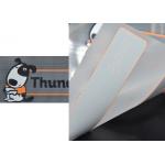 Anti Sublimation Matte Logo Heat Transfer Fabric Labels For Work Wear for sale