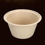 Anti Oil 350ml Compostable Biodegradable Bagasse Food Cups for sale