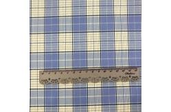 China 97% Polyester 3% Spandex Madras Gingham Plaid Fabric 160gsm Multi Colour supplier