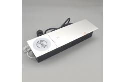China EU Power Socket Hidden In Tabletop Wireless Charger Sliding Open With Box supplier