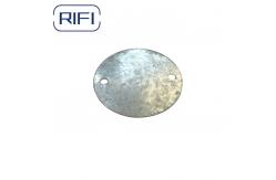China Galvanized Finish Round Metal Electrical Box Cover For BS4568 Junction Boxes supplier