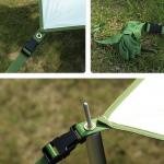 Camping Square Patio Sun Sail Shade Square Canopy 20 Pounds 10x10 Feet