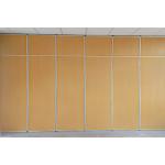 Banquet Hall Acoustic Movable Wooden Room Partition / Sliding Sound Proof Partition Wall