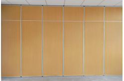 China Banquet Hall Acoustic Movable Wooden Room Partition / Sliding Sound Proof Partition Wall supplier