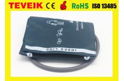 China NIBP Blood Pressure Monitor Cuff Single Hose Resuable For Adult Patient supplier