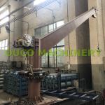 1.5t 2.7m Stiff Boom Marine Cranes Fixed On Davit Deck