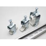 Zinc Plated Pipe Fitting Clamps Single One Piece Assembled Strut Channel Cable Clamps for sale
