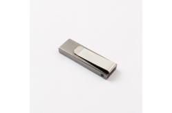 China Clip Shapes Metal USB Drive Customized Laser Print LOGO UDP chips supplier