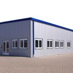 Industrial Metal Structure Warehouse Lightweight Steel Construction Warehouse for sale