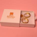 Jewelry Shipping Cardboard Packaging Boxes For Luxury Engagement Bracelet Necklace Small Size for sale