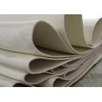 Polyester textile air slide fabric 4-8mm thickness, width 260mm used in bulky powder transport for sale