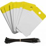 Custom Self Laminated Blank Tag Vinyl Corlorful Plastic Tag for sale