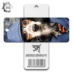 PET Customized Dog 3D Lenticular Bookmark For Art And Collectible