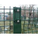 Square Hole 50x100mm 3d Curved Wire Mesh Fence 3.0mm for sale
