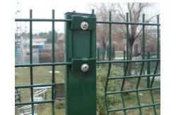China Square Hole 50x100mm 3d Curved Wire Mesh Fence 3.0mm supplier