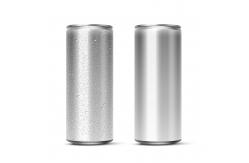 China Double liner BPANI empty 12oz sleek aluminum cans for beer，PH Low supplier