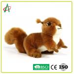 Angelber Squirrel Stuffed Toy 20CM With Furry Tail for sale
