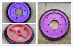 China Textile Machinery LK Artor Roll Cotton Stenter Brushes Wheel Brush supplier