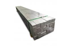 China Customizable Square Rods Aluminum Rectangular Bar Manufacturer Extrusion T5 T6 Flat Bar supplier