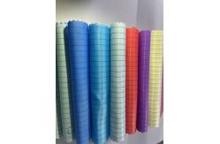 China Antistatic ESD 5mm/4mm Grid Strip Polyester Fabric 98% Polyester+2% Conductive Filament supplier