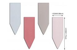 China CMYK Arrow 1mm Magnetic Bookmark Clips Essential Stationery For Students supplier