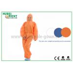 Hooded Nonwoven Disposable Microporous Coverall With Foot Cover for sale