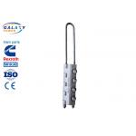 Bolt Type Round Steel Wire Rope Clamp , Heavy Duty Tension Resistance Steel Cable Clamps for sale