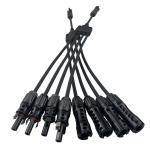 Waterproof Dustproof Solar Branch Connector 1500VDC 30A PPO Solar Panel Plug for sale
