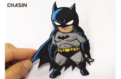China Superman Personalized Embroidered Patches / Custom Embroidered Logo Patches supplier