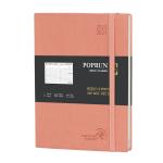 FSC Pink Large Academic Planner With 2 Page Monthly Weekly Spread