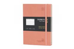 China FSC Pink Large Academic Planner With 2 Page Monthly Weekly Spread supplier