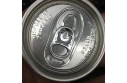 China Custom Printing Aluminum Can Lids 206 # Carving Wards Ring Pull Tab SGS Certification supplier